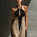 Women's Sexy Halter Neck Belted Midi Dress – Elegant Casual Summer Gown 2026_ecoleips.com