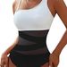 Women's Clothing New Style Swimsuit Sexy Beautiful Back Printed Bikini Blouse Two-Piece Set_ecoleips.com
