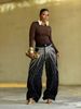 Women's Curved Straight Leg Jeans Rhinestone Scattered Starry Sky Design New 2026 Style Independent Store_ecoleips.com