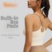 Women's Clothing Sports Bra Nude High Elasticity Summer Fitness Vest Top With Chest Pad Yoga Suspenders_ecoleips.com