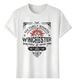 Women's T-Shirts Tshirt Muscle Freaks Supernatural Estilo Winchester 2005_ecoleips.com
