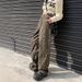 American-style Leopard Print Wide-leg Jeans For Petite Women, Spring/summer Design, Retro High-waisted, Slimming, Loose_ecoleips.com