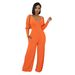 Moya Textile Women's Ribbed Cape Vest Jumpsuit Long Sleeved Casual Fashion_ecoleips.com