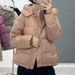 Women's Clothing Classic Puffer Down Jacket – Oversized Hooded Coat (500g Fill) – Warm & Stylish Winter Essential_ecoleips.com