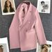 Women's Clothing Women's Trendy Street Style Blazer Slim Waist British Temperament Outerwear Spring Autumn Early Season_ecoleips.com