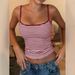 Women's Clothing Retro Striped Low Neck High Waisted Crop Top For Women Slim Fit Style Spring/Summer Sexy Vest_ecoleips.com