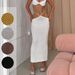 Verve 2025 Spring/Summer Women's Waist-Tied Mermaid Midi Skirt_ecoleips.com
