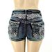 Women's Clothing Summer High Street Sexy Sweet Spicy Style Embroidered Denim Shorts For Women Fashion Hot Pants_ecoleips.com