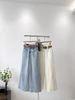 Flared High-Waist Stretch Denim Jeans For Women - Trendy Bootcut Pants With Comfort Fit (S-2XL, Light Blue)_ecoleips.com
