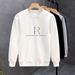 FW25 Matching Couple Cotton Crew Neck Sweatshirt - His & Hers_ecoleips.com