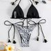 Women’s Clothing New Sexy Gathered Pigtail Bikini Split Swimsuit Brazilian Beach Swimsuit Biki_ecoleips.com