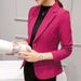 Women's Clothing Small Suit Red Multi Color Versatile Trend_ecoleips.com