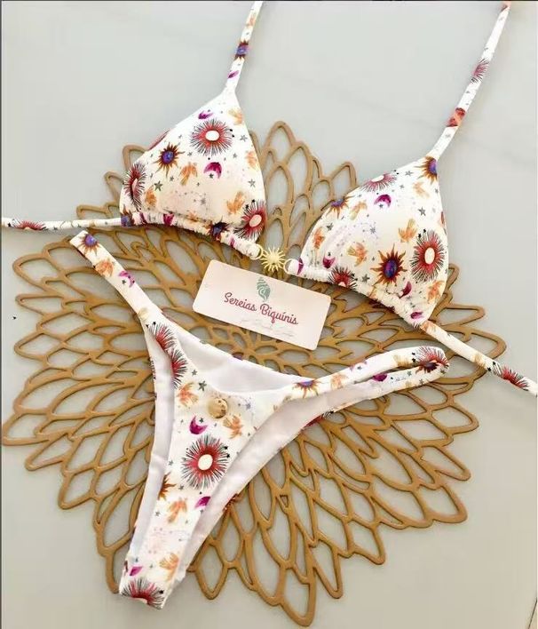 Women's Quick Drying Two Piece Swimsuit Brazilian Style Beach Bikini Summer Swimwear_ecoleips.com