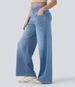 Women's Clothing High-Waisted Women's Stretch Jeans Loose Fit Wide Leg Slim Long Pants Spring/Summer Fashion For Formal & Casual For Women_ecoleips.com