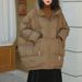 Plus Size Duck Down Puffer Jacket – Oversized Hooded Coat (50% Fill Power, 201-300g Warmth, Batwing Sleeves, 8 Trendy Colors)_ecoleips.com