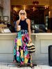 2025 New INS Internet Celebrity Same Style Printed Tie Vacation Casual Midi Skirt For Women_ecoleips.com