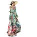 Bohemian Baroque Print Long Sleeve Flared Heavy Craft Dress For Women Summer Ethnic Style Beach Vacation_ecoleips.com