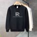FW25 Matching Couple Cotton Crew Neck Sweatshirt - His & Hers_ecoleips.com