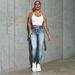Women's Clothing High Waist Drawstring Printed Trousers High Elastic Yoga Hip Lifting Abdomen Tights Cycling Fitness All Match_ecoleips.com