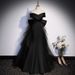 Wine Red Fishtail Evening Gown Off Shoulder Light Wedding Dress For Women Annual Meeting Host Vocal Music Exam Evening Dress New Style_ecoleips.com
