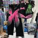 Women's Clothing Hot Drilling Hand Painted Printed Denim Vest Goodwill Women's Summer Hot Drilling Butterfly Denim Trousers Two Piece Set_ecoleips.com
