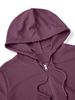 Retro, Laid-back, Slim-fitting, Winter-ready Hoodie With Drawstrings, Paired With Pants – A Versatile, Casual Outfit._ecoleips.com