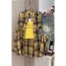 Women's Clothing Summer Design Plaid Stitching Cardigan Small Casual Versatile Base Long Sleeved Casual Shirt Jacket_ecoleips.com