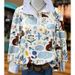 Women's Christmas Snowman Lapel Top Limited Edition Fashionable Casual Fit Top_ecoleips.com