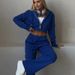 Cropped Hooded Cardigan & Drawstring Jogger Set – Streetwear Athleisure (Breathable Cotton Blend, Midriff-Baring, Unisex Fit)_ecoleips.com