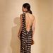 Women's Clothing Summer Fashion New Women's Dress Elegant Halter Neck Backless Polka Dot Chiffon Slim Long Dress_ecoleips.com