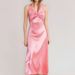 2026 Spring New Arrival: Cross-Border European American Foreign Trade Women's Clothing - Elegant And Sexy V-Neck Pleated_ecoleips.com