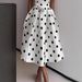 European And American Independent Site Sleeveless Polka Dot Hepburn Style Vintage Dress, Evening_ecoleips.com