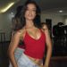 Women's V Neck Halter Neck Tie Slim Fit Tank Top European American Style Spring Summer 2025 Sexy Hot Girl Clothing_ecoleips.com