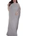 Women's Clothing Elegant Sexy Cloak Sequined Chiffon Banquet Evening Dress Two-Piece Set_ecoleips.com