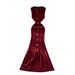 Women's Clothing Round Neck Sleeveless Knitted Dress Women's Slim-fit Slimming Metal-breasted Tight Hip Dress_ecoleips.com