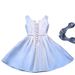 Women's Clothing White Simple Short Bridesmaid Dress New Summer Fairy Champagne Color Simple Small Slim Evening Dress_ecoleips.com