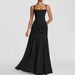 European American Style Women's Long Dress Elegant Sexy Low Cut Halter Waist Cinching Backless Fishtail Skirt_ecoleips.com