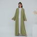 Embroidered Floral Kimono Cardigan – Long Sleeve Boho Chic Cover-Up For Women (Green, S/M/L/XL)_ecoleips.com