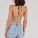 Slim Fit Tank Top for Women Sexy Flattering Halter Neck Summer Top Party Ready Alluring_ecoleips.com