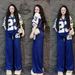 Women’s Clothing Casual Suit For Women In Summer New Style Loose Short Sleeved Straight Wide Leg Pants Fashionable Two Piece Suit_ecoleips.com