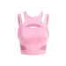 Summer Sexy Slim Fit Women's Top Vest European American Style Crossover Camisole Sports Casual Faux Two Piece Hollowed out_ecoleips.com