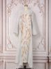MT572 Women's Beaded Appliqué Dress Elegant Banquet Dress Cross Border Factory Direct Stock Muslim Fashion_ecoleips.com