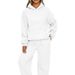 2023 European American Foreign Trade Autumn And Winter New Women's 2-piece Casual Hoodie Sports Suit With Long_ecoleips.com