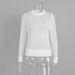 Cross-Border Mohair Round Neck Pullover European And American 2026 Spring Summer New Comfortable Knitted Base_ecoleips.com