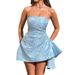 Verve Diyun Party Evening Socialite Style Strapless Dress Women's Fashion 2025 Spring Summer_ecoleips.com