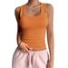 Cross-border European And American Y2K Yoga Sports Camisole T-shirt Vest Top 2026 Foreign Trade Independent Site_ecoleips.com