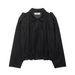 Women's Trendy Lapel Zip Up Jacket Street Style Retro Suede Outerwear_ecoleips.com