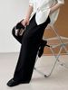 K Suit Pants With High Waist And Slimming Effect, Loose Casual Pants, Women's Workplace High-end Feel Suit Pants. No Belt_ecoleips.com