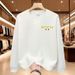 FW25 Matching Couple Cotton Crew Neck Sweatshirt - His & Hers_ecoleips.com