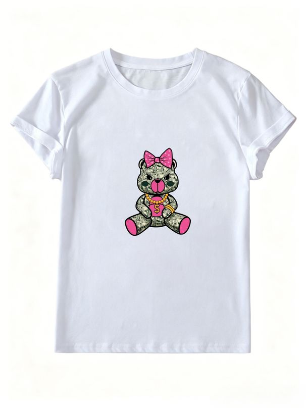 Women Y2K Grunge Bad Girl Graphic T Shirt Tattooed Rebel Princess Misfit Cartoon Lady Dark Alt Punk Short Sleeve Summer Streetwear Tee_ecoleips.com